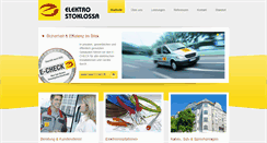Desktop Screenshot of elektrostoklossa.de